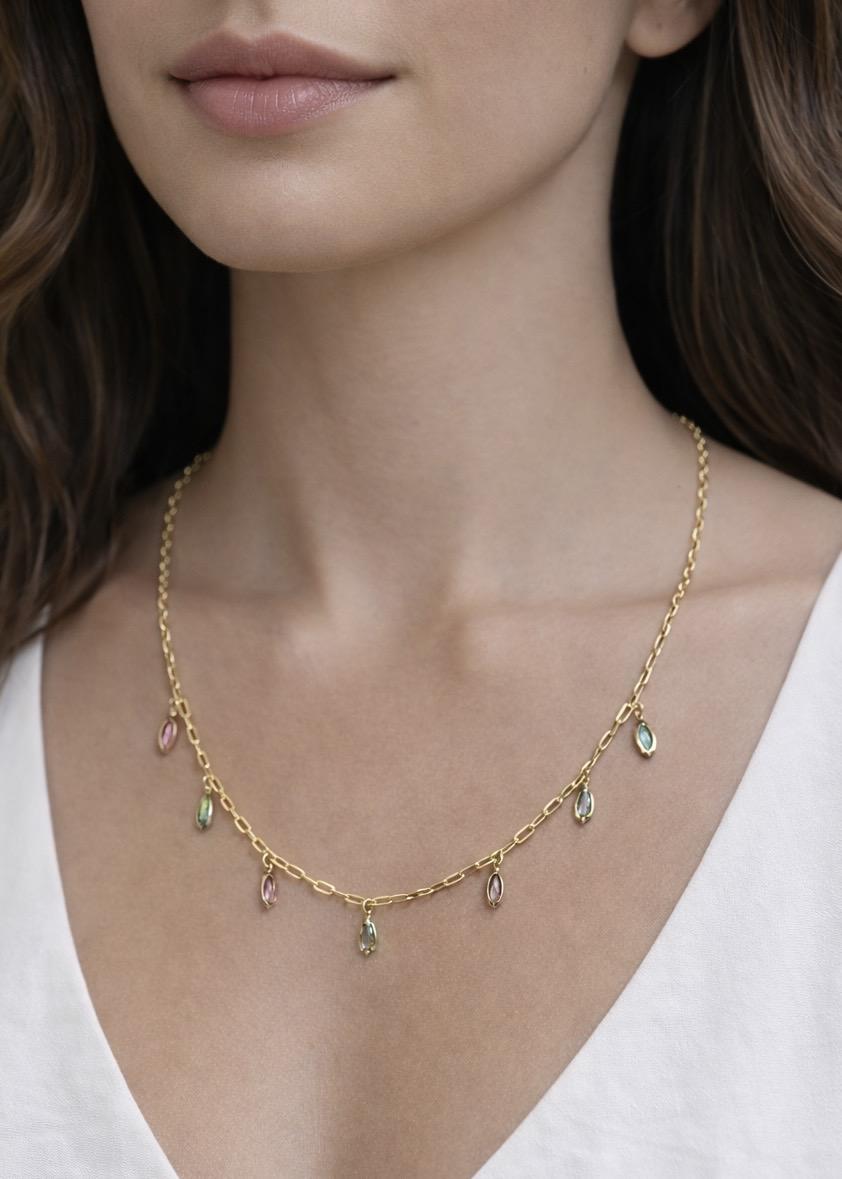 Chocker Cartier e Zircônia Coloridas 